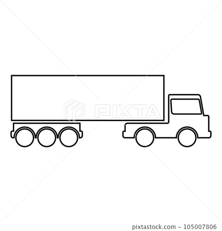 truck icon vector truck icon vector 105007806