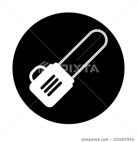 chainsaw icon vector 105007958