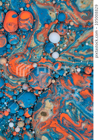 Marbles in Abstract Acrylic and Oil Pour Marbles in Abstract Acrylic and Oil Pour 105008829