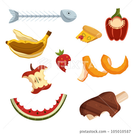 Organic Waste Set, F Biodegradable Materials Such As Food Scraps, And Plant-based Products, Ready For Composting Organic Waste Set, F Biodegradable Materials Such As Food Scraps, And Plant-based Products, Ready For Composting 105010587