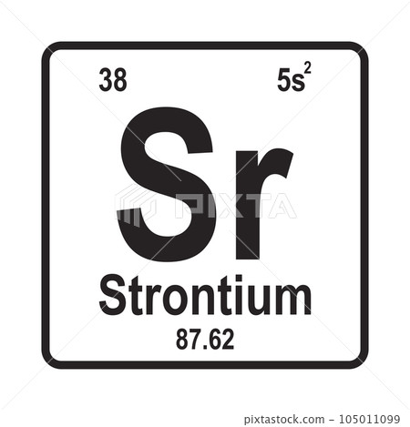 Strontium Element icon 105011099