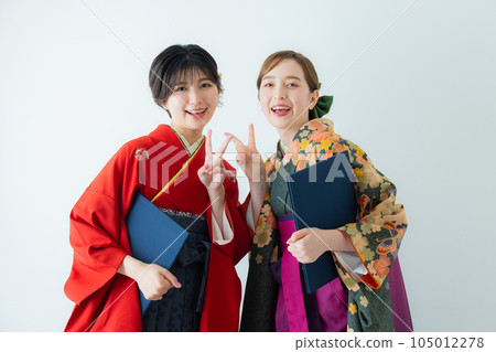 Hakama graduation ceremony Hakama graduation ceremony 105012278