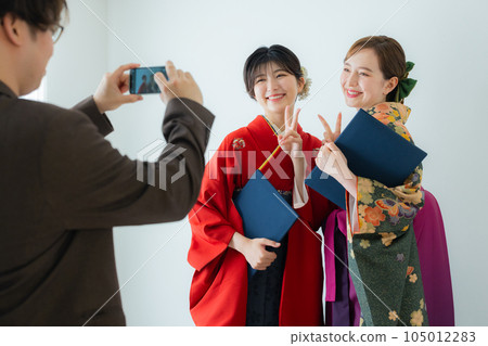 Hakama graduation ceremony 105012283