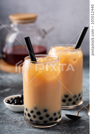 Milk bubble tea Milk bubble tea 105012440