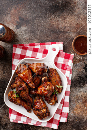 Barbeque chicken wings Barbeque chicken wings 105012535