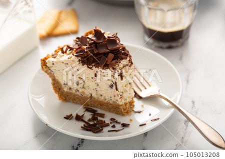 Ricotta and chocolate Cannoli pie Ricotta and chocolate Cannoli pie 105013208