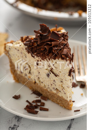 Ricotta and chocolate Cannoli pie 105013212