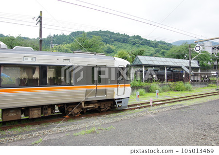 Series 373 and D52 Gotemba Line Yamakita Station Detention 105013469