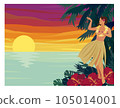 Hawaiian scenery 105014001