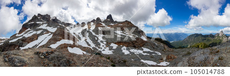 Canadian Mountain Landscape. Nature Background. Canadian Mountain Landscape. Nature Background. 105014788