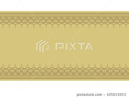 印度風格的裝飾框架。矢量數據。 105015053