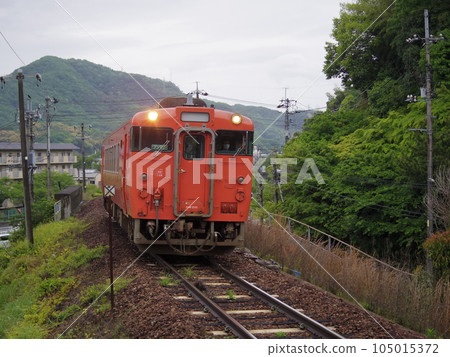 當地列車 紀波 40 岩德線 川西附近 105015372