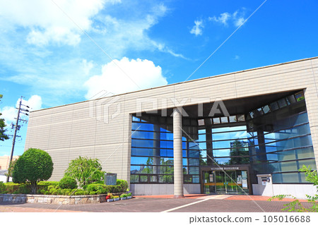 知立市風景、知立市立圖書館歷史民俗館 105016688