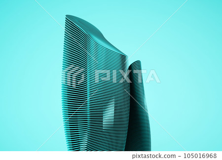 Futuristic architecture background. 3d skyscraper illustration. 3d rendering Futuristic architecture background. 3d skyscraper illustration. 3d rendering 105016968