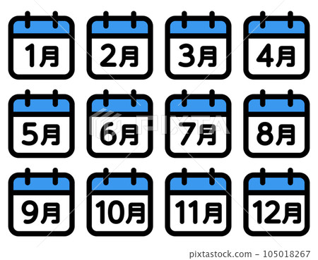 日曆圖標(月) 日曆圖標(月) 105018267