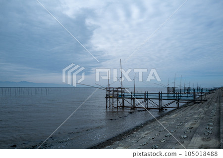 有明海蜘蛛網捕魚 105018488