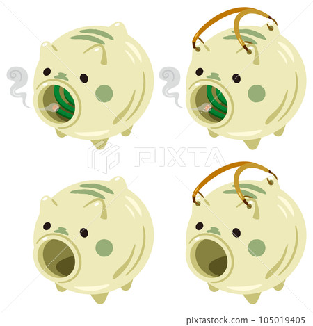 Pig mosquito coil set 1 105019405