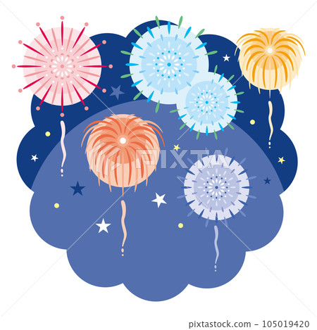 夜空和煙花 105019420