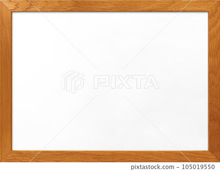 Background image of a whiteboard with a light brown border in a wooden frame Background image of a whiteboard with a light brown border in a wooden frame 105019550