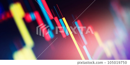 Planning and strategy financial portfolio and assets manager analyzing . Financial and banking 105019750