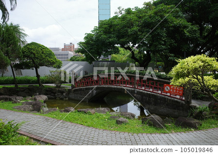台灣台北界首公園的橋樑 台灣台北界首公園的橋樑 105019846