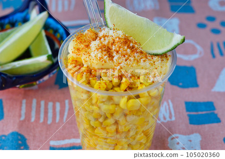 Esquites mexicanos Mexican cuisine Esquites mexicanos Mexican cuisine 105020360