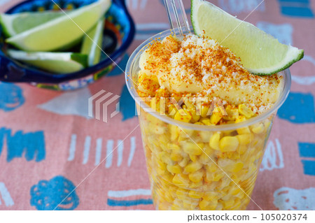 Esquites mexicanos Mexican cuisine 105020374