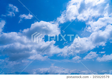 [Summer material] Summer sky image [Nagano Prefecture] 105020579