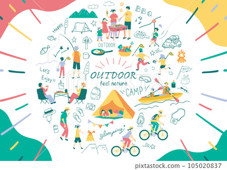 People who enjoy the outdoors People who enjoy the outdoors 105020837