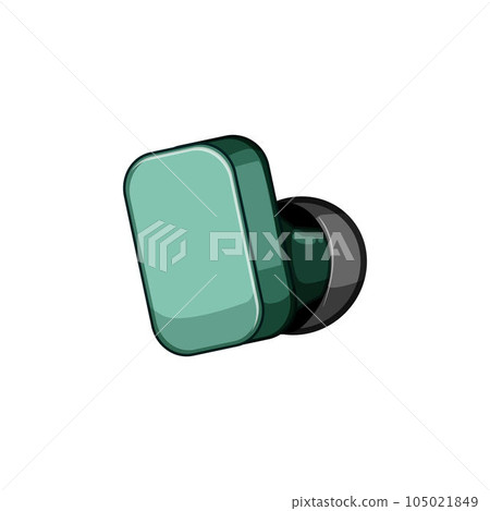 gadget wireless earphones cartoon vector illustration gadget wireless earphones cartoon vector illustration 105021849