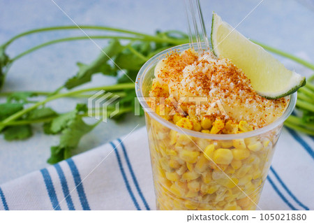 Esquites mexicanos Mexican cuisine Esquites mexicanos Mexican cuisine 105021880