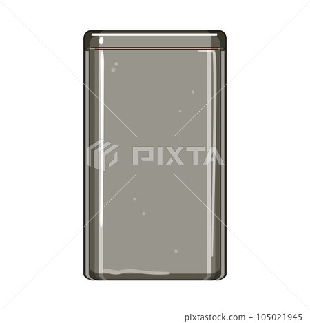 packaging metal tin can cartoon vector illustration 105021945