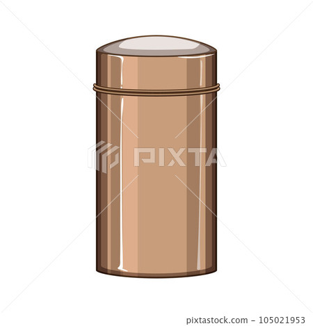 food metal tin can cartoon vector illustration 105021953