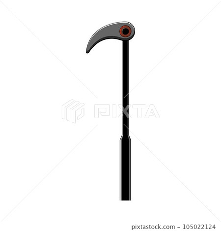 bar crowbar metal cartoon vector illustration 105022124