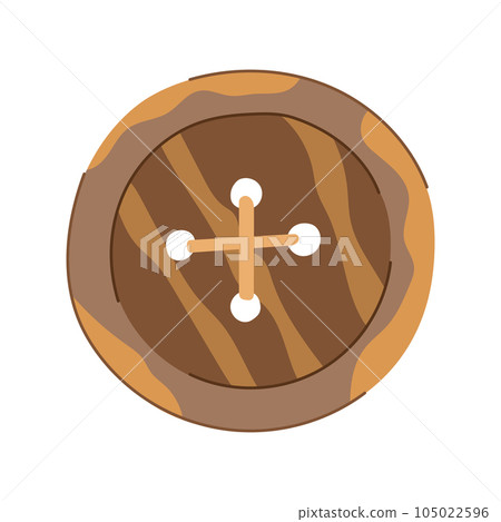 tailor sewing button cartoon vector illustration 105022596