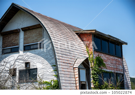 Submerged pension village in Setouchi city, Okayama prefecture, Japan 105022874