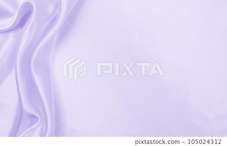 Smooth elegant lilac silk or satin texture as wedding background. Luxurious valentine day background design 105024312
