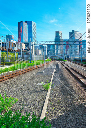 從新山手線高輪門戶站眺望田町 從新山手線高輪門戶站眺望田町 105024500