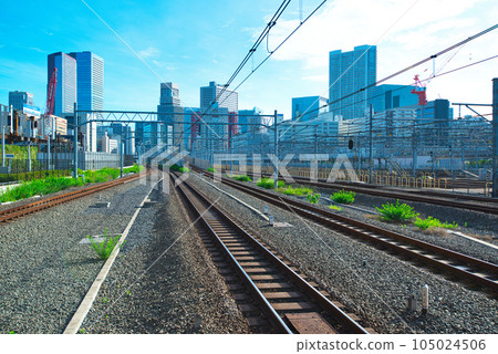 從新山手線高輪門戶站眺望田町 從新山手線高輪門戶站眺望田町 105024506