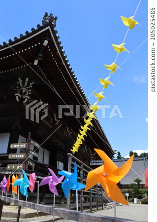 Saikyoji Temple, Otsu City, Shiga Prefecture, Hieizan Sakamoto Station, JR Kyoto Line, Lake Biwa, Biwako Line, Wind Chime Festival, Tendai Sect Windmill, Wind Chime Saikyoji Temple, Otsu City, Shiga Prefecture, Hieizan Sakamoto Station, JR Kyoto Line, Lake Biwa, Biwako Line, Wind Chime Festival, Tendai Sect Windmill, Wind Chime 105025485
