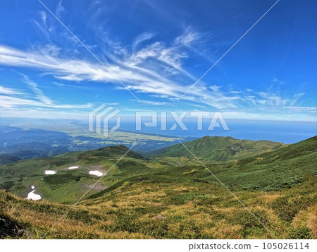 從松嶽山到日本海的山脊線 從松嶽山到日本海的山脊線 105026114