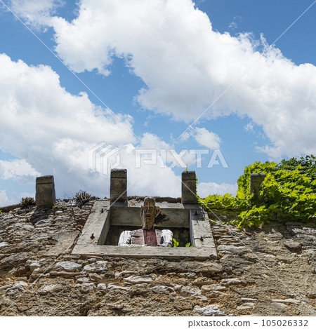 view of the ancient village of Fianona, Croatia. view of the ancient village of Fianona, Croatia. 105026332