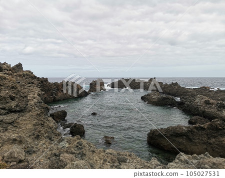 Charco del Viento natural swimming pools, Tenerife island, Spain Charco del Viento natural swimming pools, Tenerife island, Spain 105027531