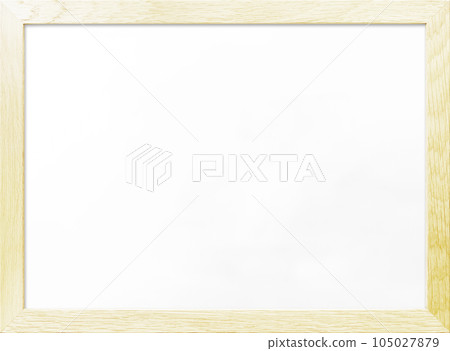 木框內帶有像牙邊框的白板的背景圖像 105027879