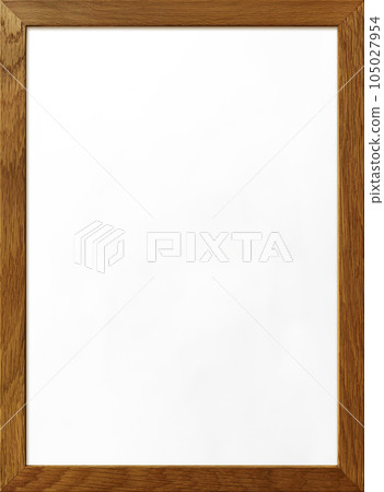 Vertical background image of a whiteboard with brown borders in a wooden frame Vertical background image of a whiteboard with brown borders in a wooden frame 105027954