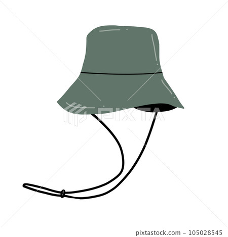 hat for fishing isolated icon 105028545