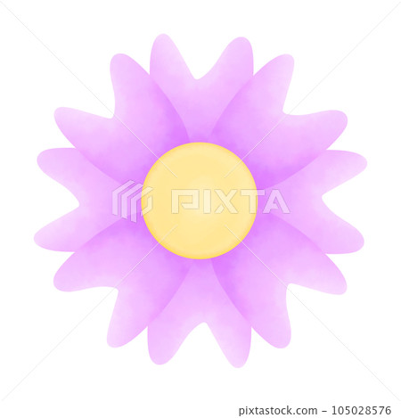 wildflower cactus flower in a watercolor style wildflower cactus flower in a watercolor style 105028576