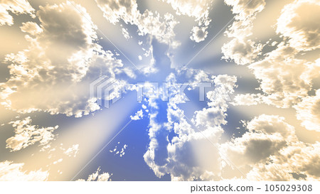 Cross in sky 105029308