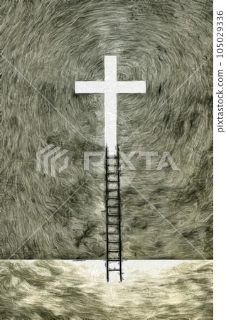 Cross of light 105029336