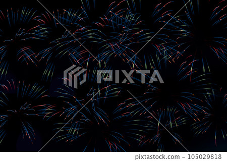 夏季活動美麗的煙花 105029818